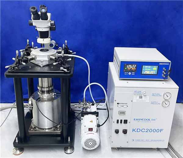 【新品发布】重光超低温位移探针台研发成功！